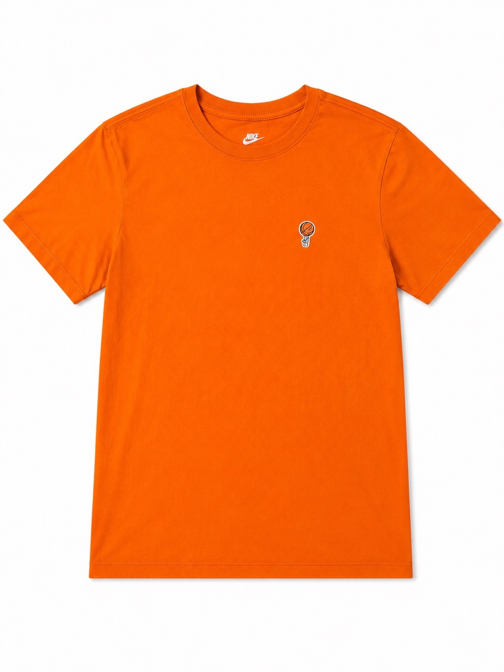 Nike Orange Graphic Basketball Tee 🏀🧡